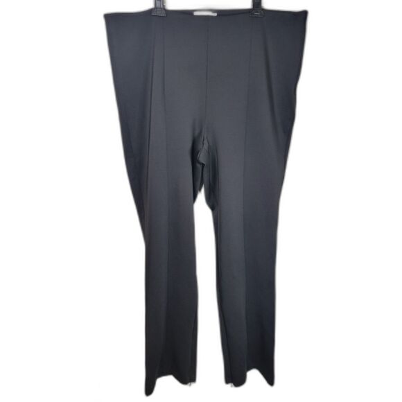 Good American Good Waist Flare Scuba Pants - Picture 1 of 4